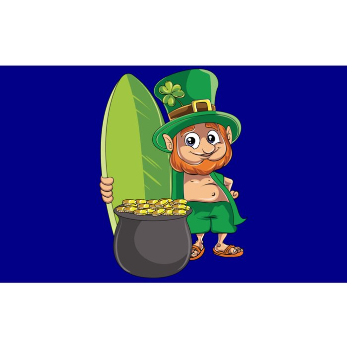 Leprechaun Hawaiian Surfing St Patricks Day Hawaii Aloha Cool Gift Bumper Sticker