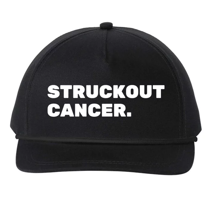 Liam Hendriks Struckout Cancer Snapback Five-Panel Rope Hat