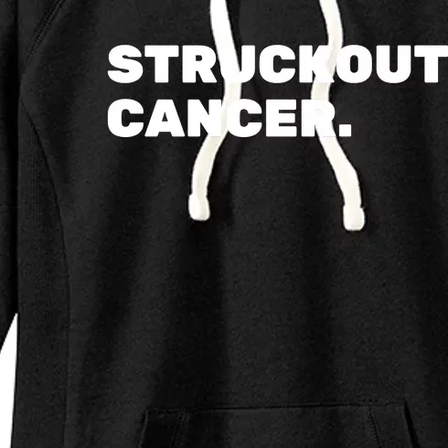 Liam Hendriks Struckout Cancer Women's Fleece Hoodie