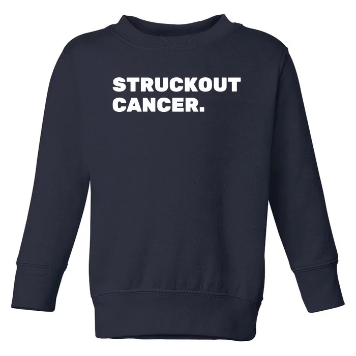 Liam Hendriks Struckout Cancer Toddler Sweatshirt