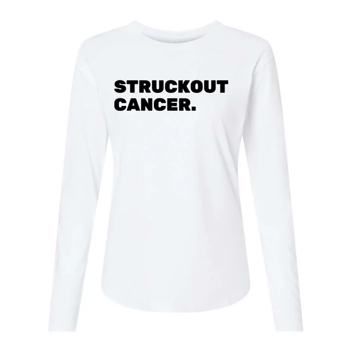 Liam Hendriks Struckout Cancer Womens Cotton Relaxed Long Sleeve T-Shirt