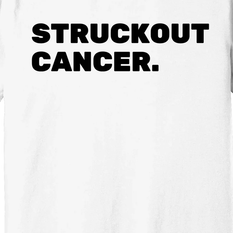 Liam Hendriks Struckout Cancer Premium T-Shirt