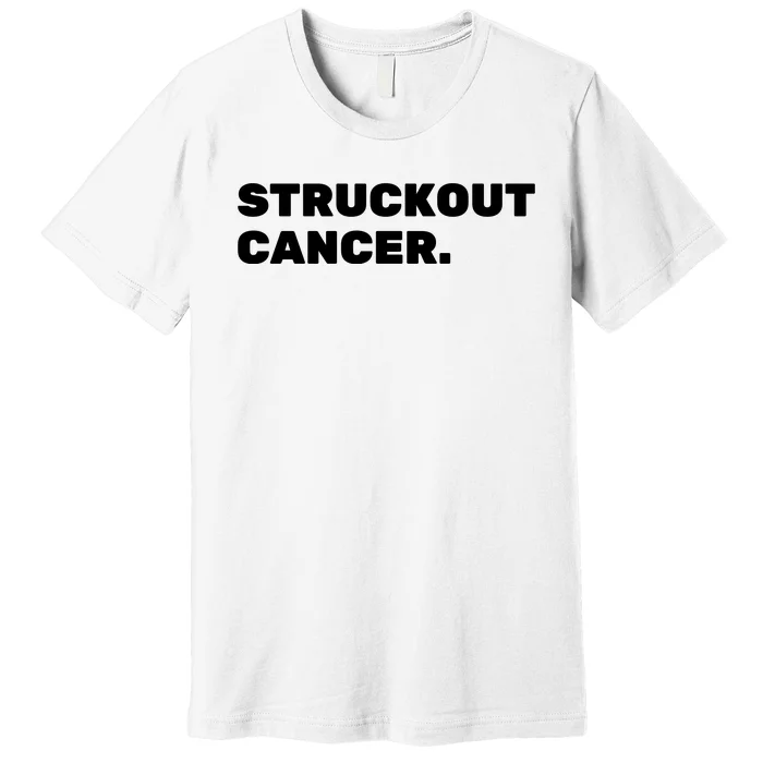 Liam Hendriks Struckout Cancer Premium T-Shirt