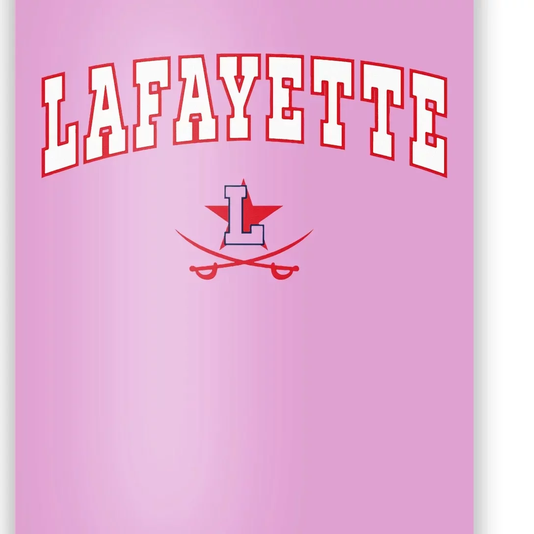 Lafayette High School Generals Poster