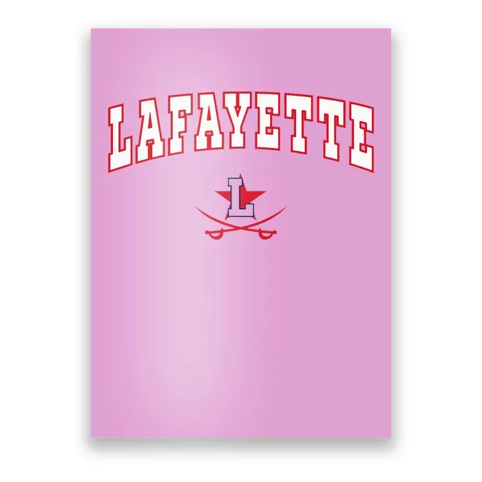 Lafayette High School Generals Poster