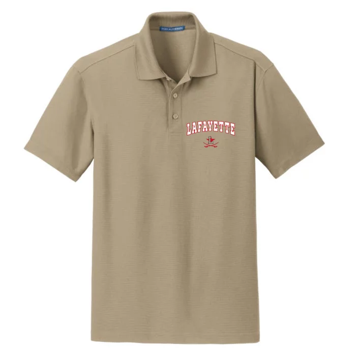 Lafayette High School Generals Dry Zone Grid Performance Polo