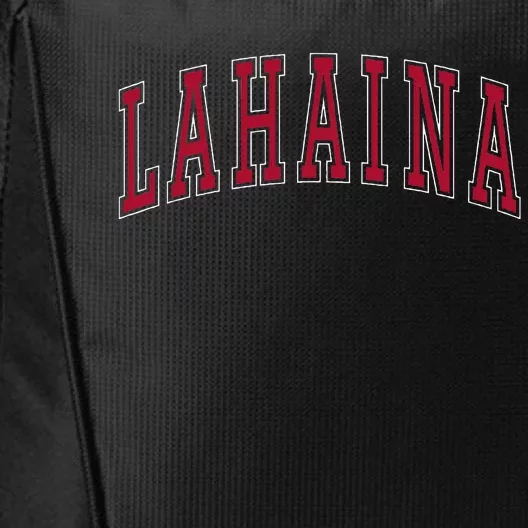 Lahaina Hawaii Souvenir Vacation College Style Text City Backpack