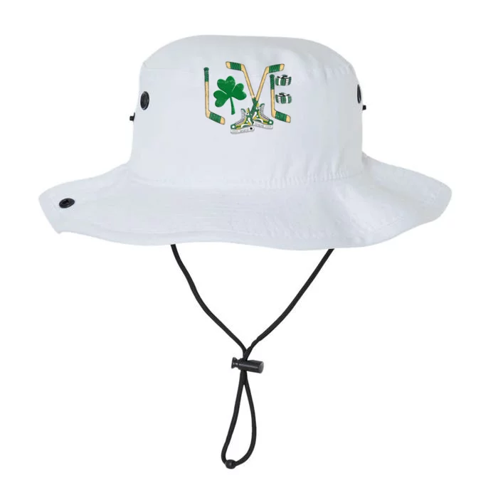 Love Hockey St Patrick's Day Legacy Cool Fit Booney Bucket Hat