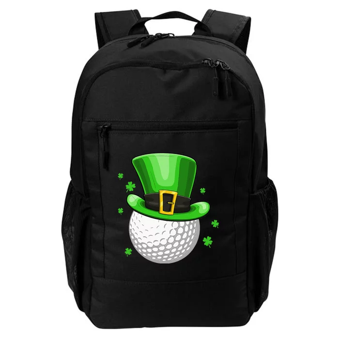 Leprechaun Hat Shamrock Leaf Golf St Patrick's Day Daily Commute Backpack