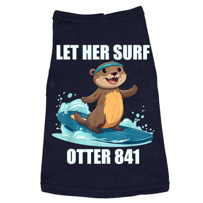 Let Her Surf Otter 841 Doggie Tank