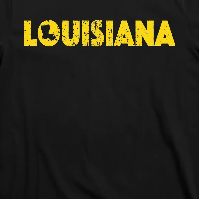 Louisiana Home State Love Lettering S500149 T-Shirt