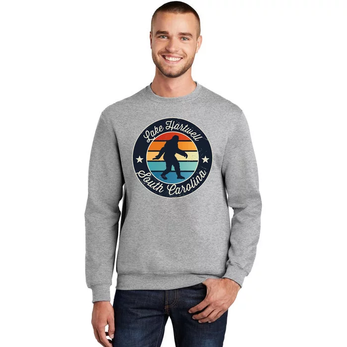 Lake Hartwell South Carolina Sasquatch Souvenir Sweatshirt