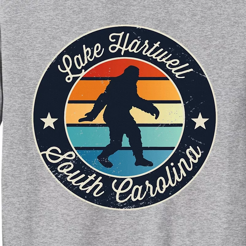 Lake Hartwell South Carolina Sasquatch Souvenir Sweatshirt