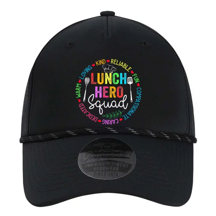 Lunch Hero Squad Funny Lunch Lady School Cafeteria Worker Performance The Dyno Cap