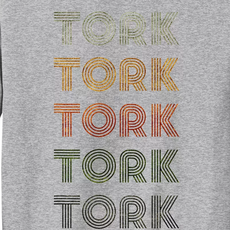 Love Heart Tork Grunge Tall Sweatshirt