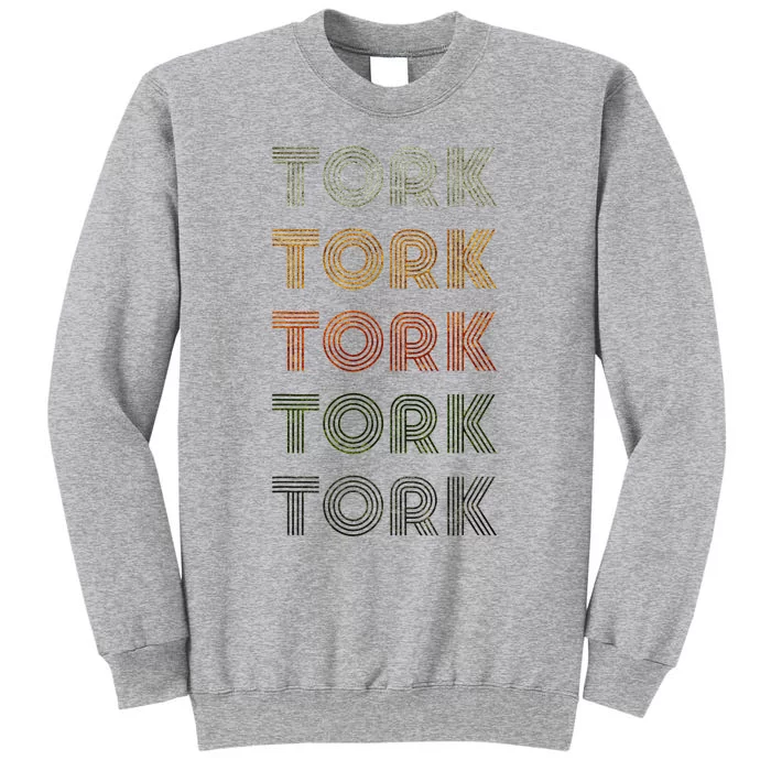 Love Heart Tork Grunge Tall Sweatshirt