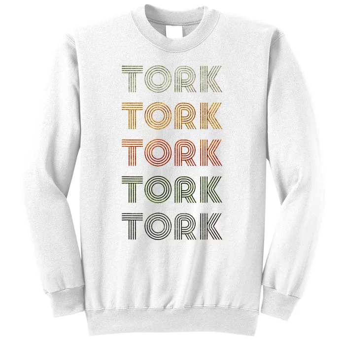 Love Heart Tork Grunge Sweatshirt