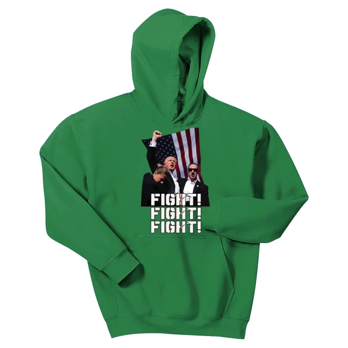 Limited Hodgetwins Trump Fight Fight Fight Kids Hoodie