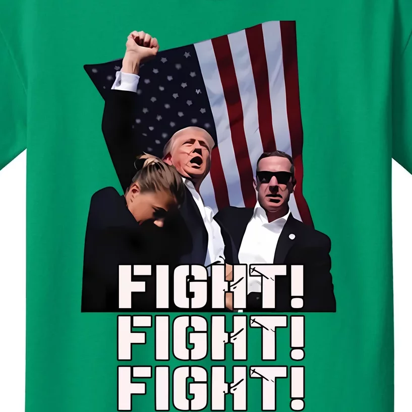 Limited Hodgetwins Trump Fight Fight Fight Kids T-Shirt