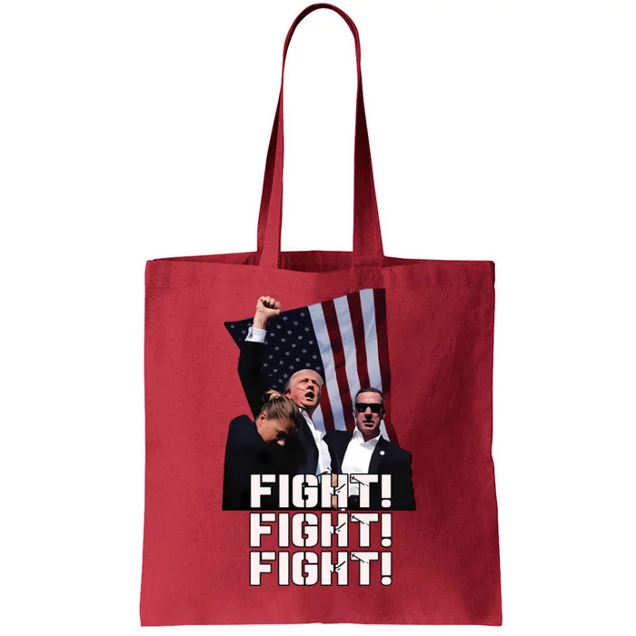 Limited Hodgetwins Trump Fight Fight Fight Tote Bag