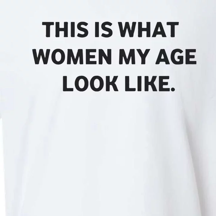 Leslie Horton This Is What Women My Age Look Like Sueded Cloud Jersey T-Shirt