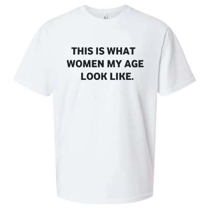 Leslie Horton This Is What Women My Age Look Like Sueded Cloud Jersey T-Shirt