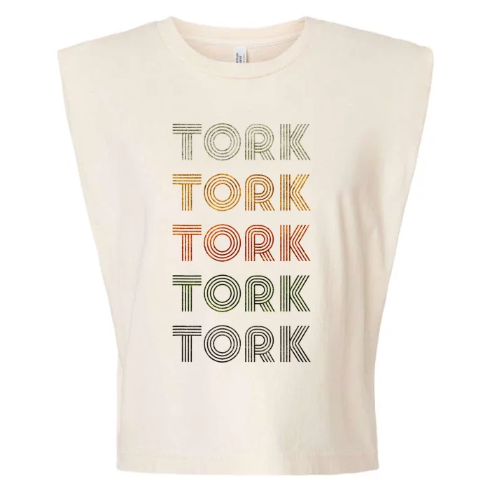 Love Heart Tork Grunge Vintage Style Garment-Dyed Women's Muscle Tee