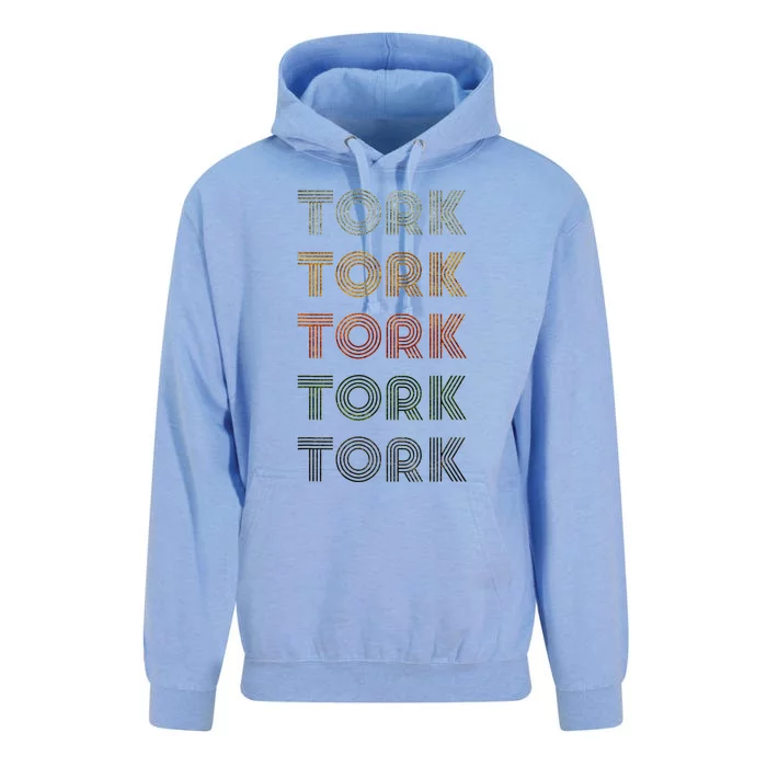 Love Heart Tork Grunge Vintage Style Unisex Surf Hoodie