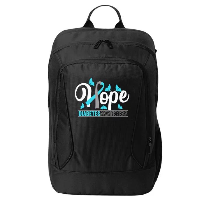 Love Hope Type 1 Diabetes Awareness Cool Gift City Backpack