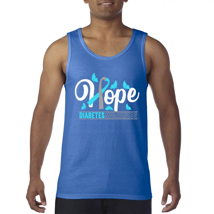 Love Hope Type 1 Diabetes Awareness Cool Gift Tank Top