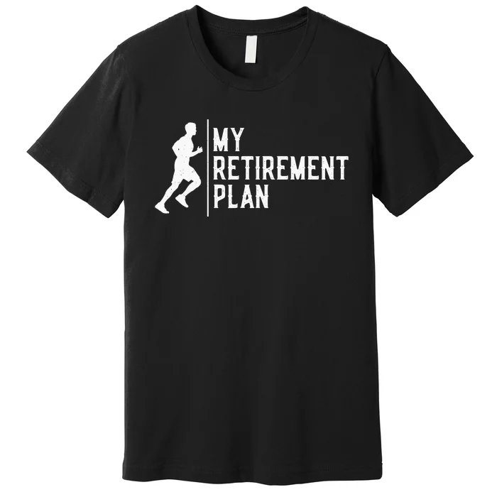 Life Happens Trail Running Helps funny Trail Running Premium T-Shirt