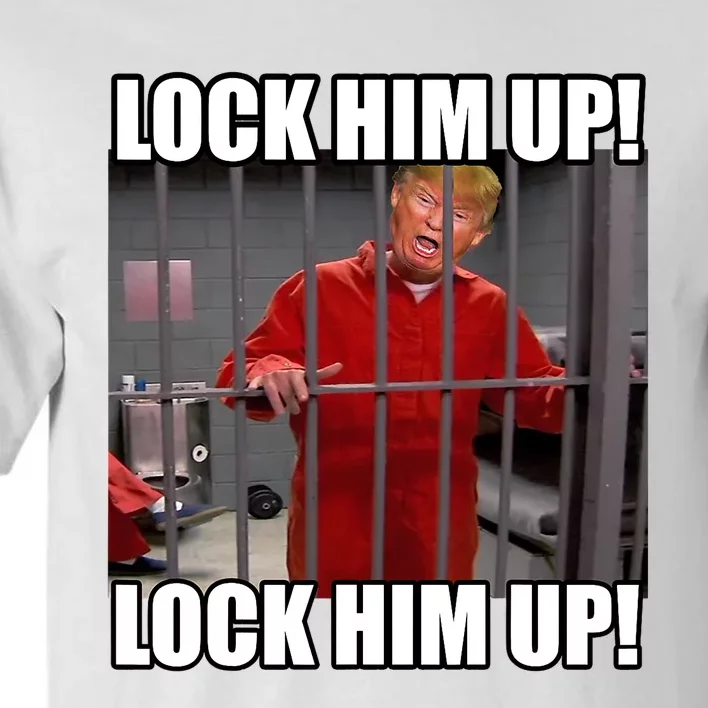 Lock Him Up! (Trump Orange Jumpsuit) Tall T-Shirt