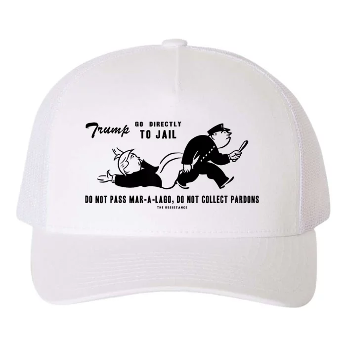 Lock Him Up Jail Trump 2024 Yupoong Adult 5-Panel Trucker Hat