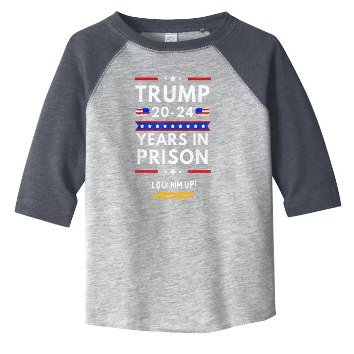 Lock Him Up 20202024 Years In Prison AntiTrump Political Toddler Fine Jersey T-Shirt