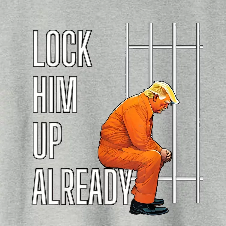 Lock Him Up Already Women's Crop Top Tee