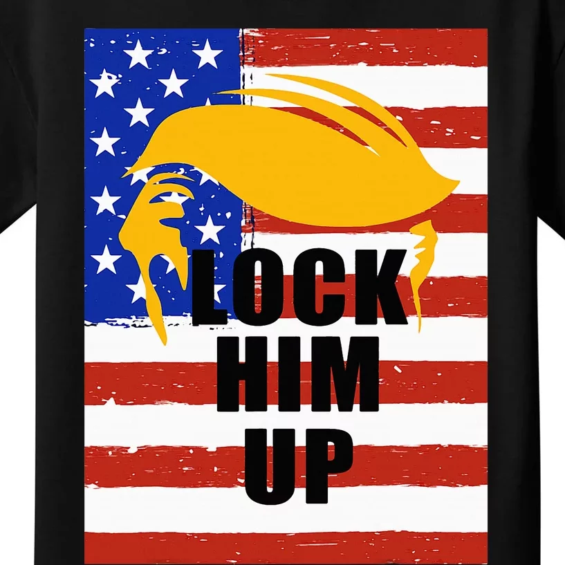 Lock Him Up Feminist Gift Kids T-Shirt