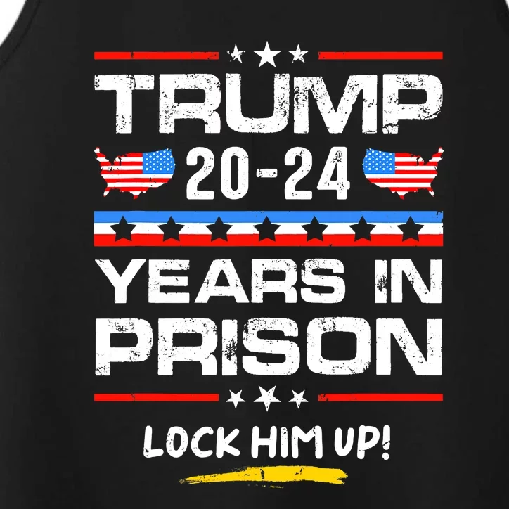 Lock Him Up 20202024 Years In Prison AntiTrump Political Performance Tank