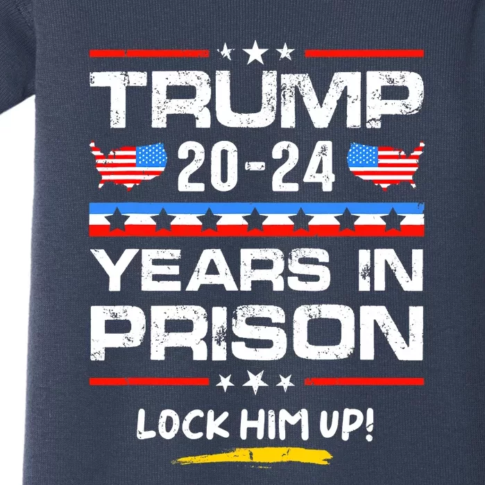 Lock Him Up 20202024 Years In Prison AntiTrump Political Baby Bodysuit