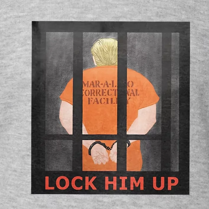 Lock Him Up Anti Trump Toddler Sweatshirt