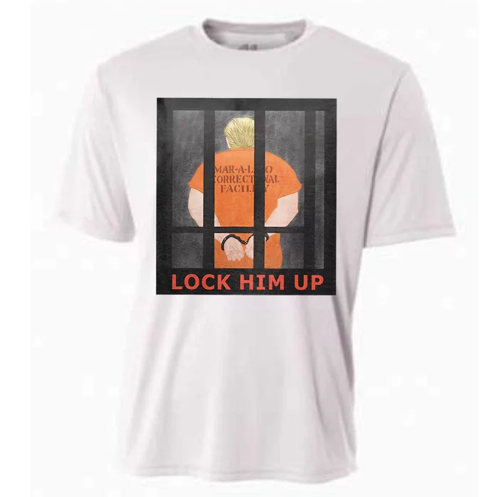 Lock Him Up Anti Trump Cooling Performance Crew T-Shirt