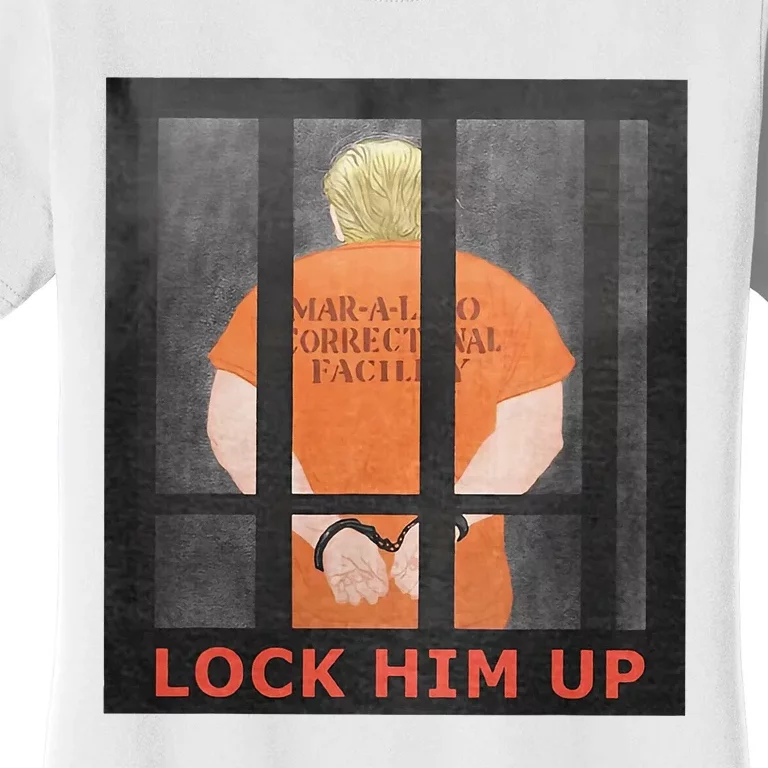 Lock Him Up Anti Trump Women's T-Shirt