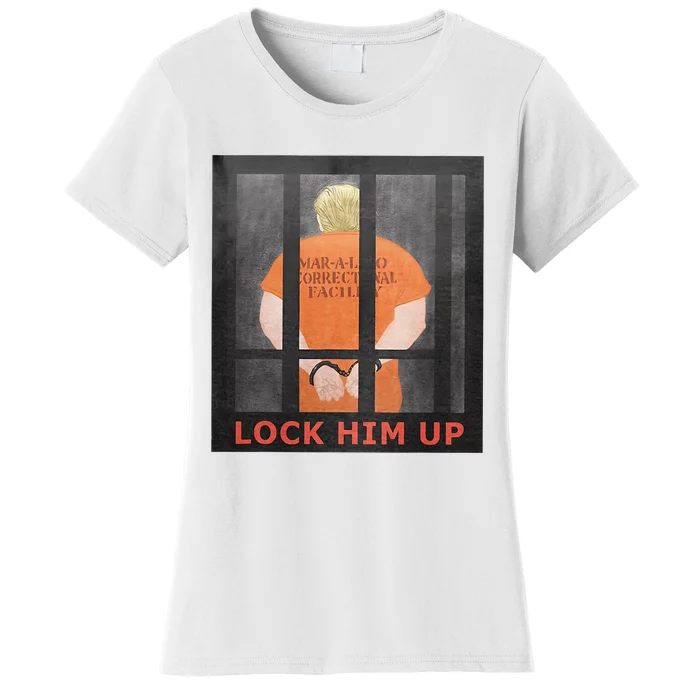 Lock Him Up Anti Trump Women's T-Shirt