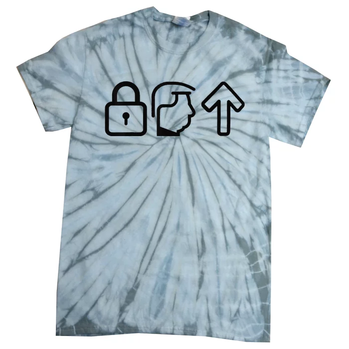 Lock Him Up Funny Trump Vote Harris 2024 Tie-Dye T-Shirt