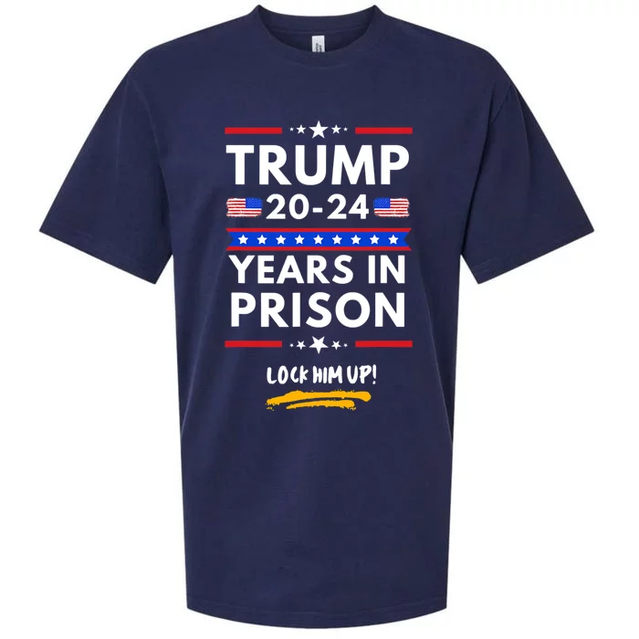 Lock Him Up 20202024 Years In Prison, AntiTrump Political , Best Giff Sueded Cloud Jersey T-Shirt