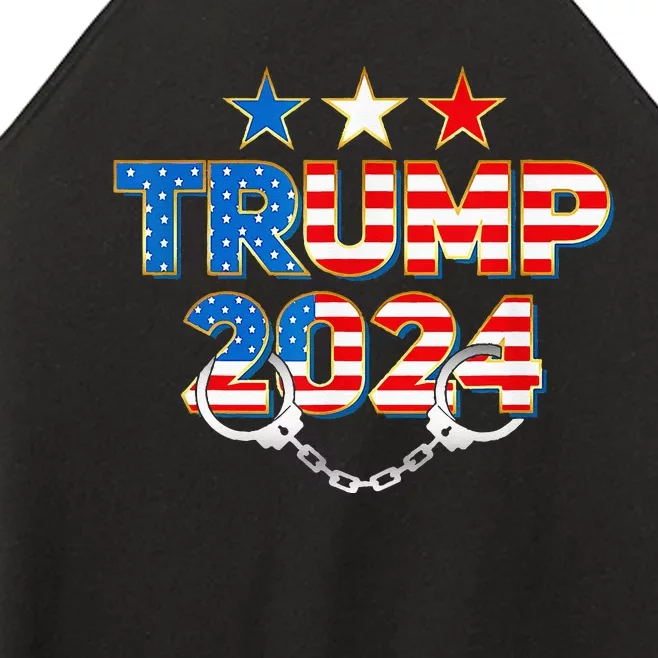 Lock Him Up Trump 2024 Women’s Perfect Tri Rocker Tank