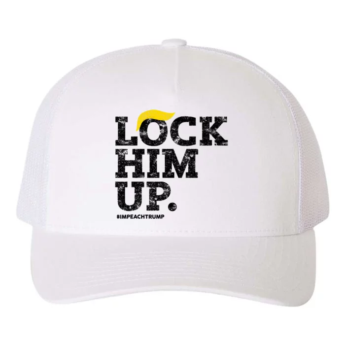 Lock Him Up! Anti Trump Resistance Movement! Yupoong Adult 5-Panel Trucker Hat