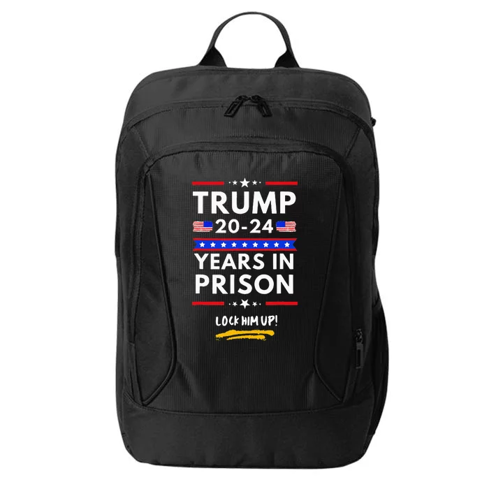 Lock Him Up 2020 2024 Years In Prison Anti Trump Political City Backpack