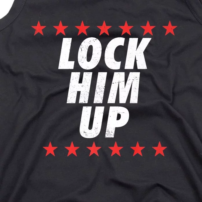 Lock Him Up Anti Trump Protest Tank Top