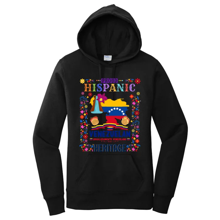 Latin Heritage Venezuelan Flag Outfit Idea Venezuela Women's Pullover Hoodie