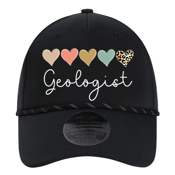 Leopard Hearts Valentines Day For Team Geologist Valentine Meaningful Gift Performance The Dyno Cap